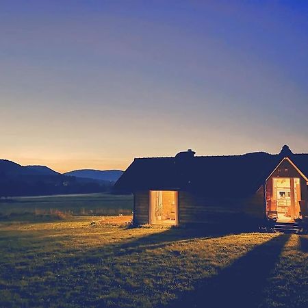 Polanka Beskid Niski Cute Cabin With Spectacular Views Hanczowa Exteriör bild