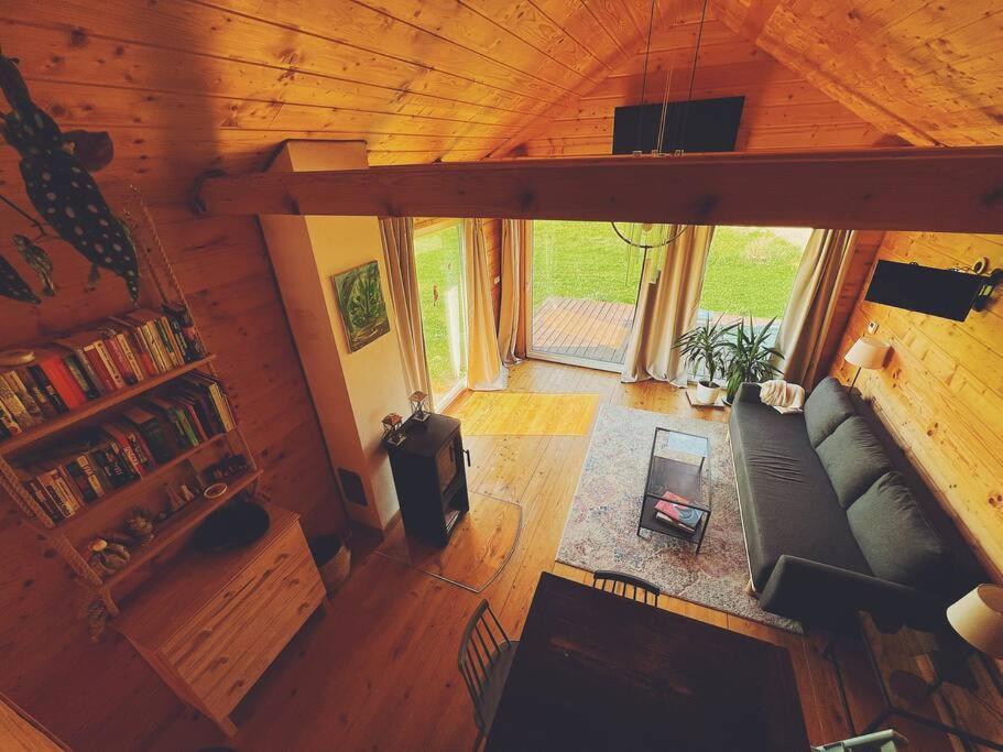 Polanka Beskid Niski Cute Cabin With Spectacular Views Hanczowa Exteriör bild