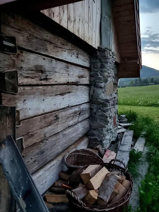 Polanka Beskid Niski Cute Cabin With Spectacular Views Hanczowa Exteriör bild