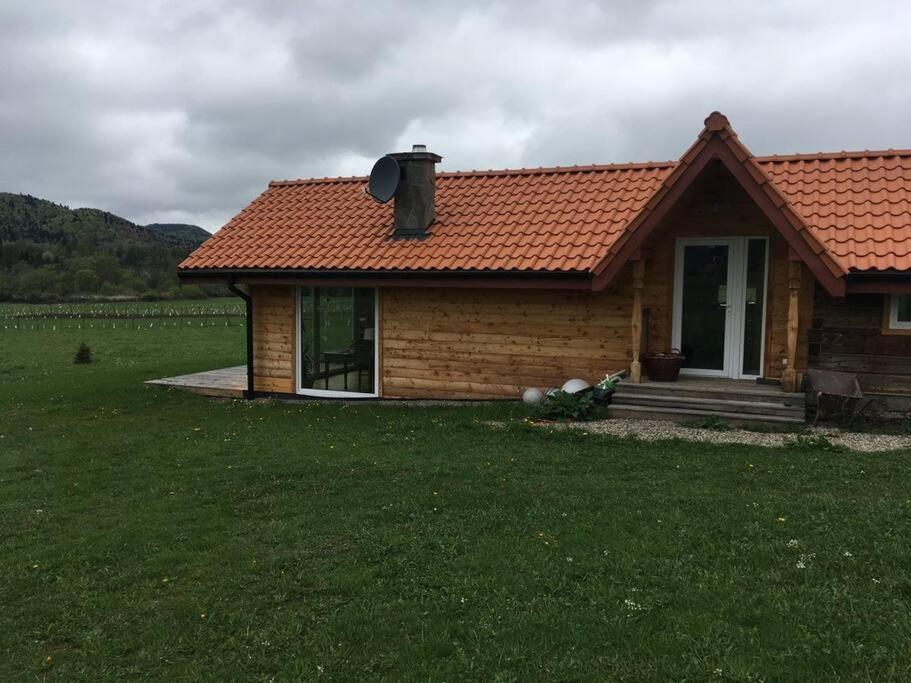 Polanka Beskid Niski Cute Cabin With Spectacular Views Hanczowa Exteriör bild