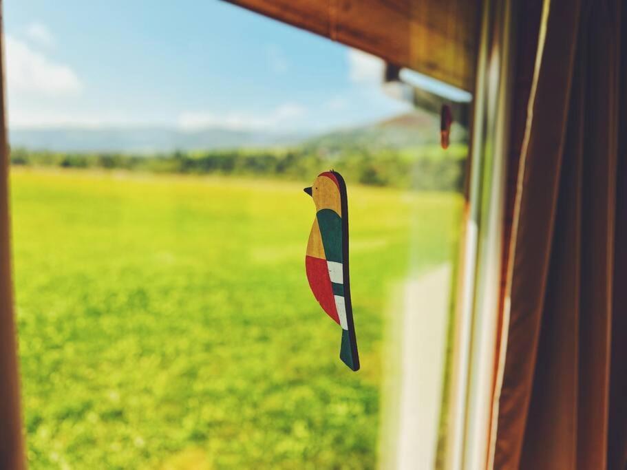 Polanka Beskid Niski Cute Cabin With Spectacular Views Hanczowa Exteriör bild