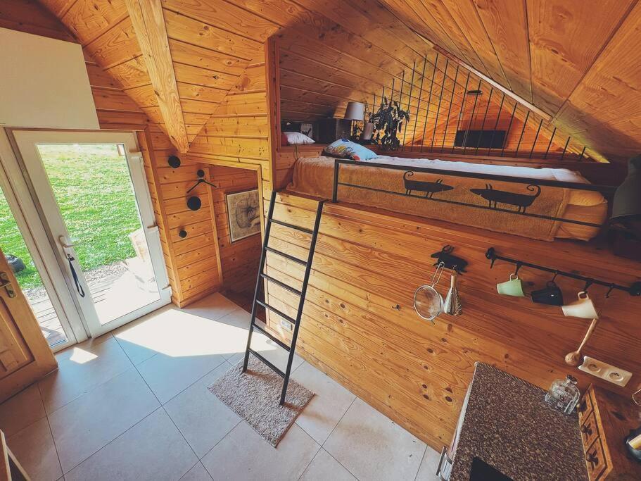 Polanka Beskid Niski Cute Cabin With Spectacular Views Hanczowa Exteriör bild