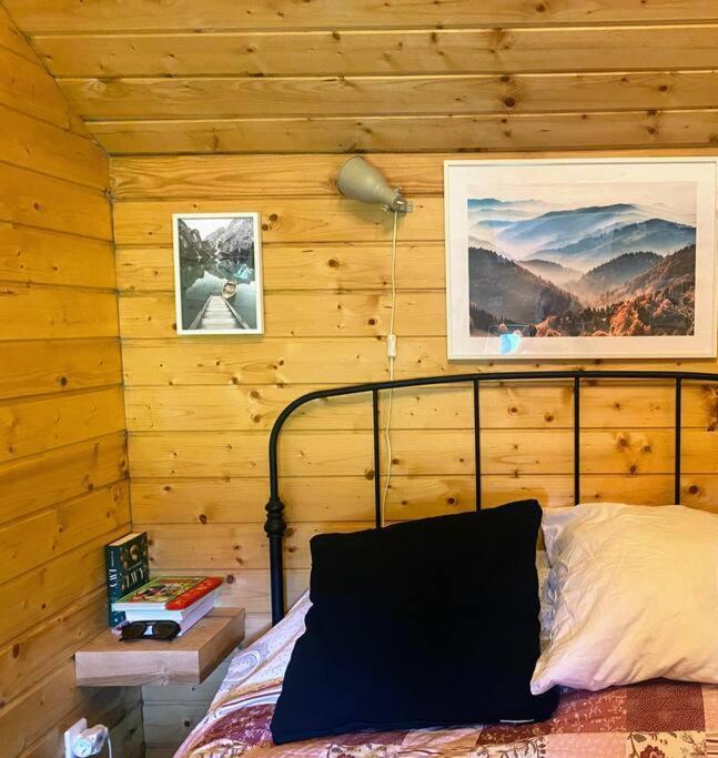 Polanka Beskid Niski Cute Cabin With Spectacular Views Hanczowa Exteriör bild