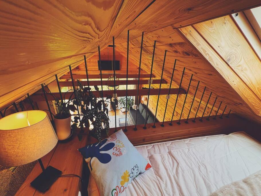 Polanka Beskid Niski Cute Cabin With Spectacular Views Hanczowa Exteriör bild