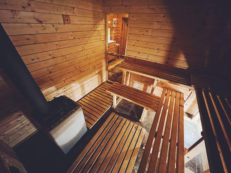 Polanka Beskid Niski Cute Cabin With Spectacular Views Hanczowa Exteriör bild